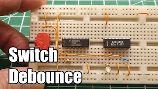 Tip Of The Day  Switch Contact Debounce Circuit [upl. by Hayilaa853]