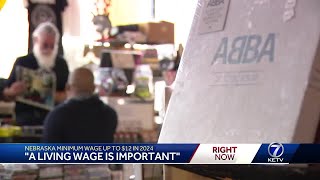 2024 means 12 minimum wage in Nebraska but no change for tipped employees [upl. by Zetrauq]