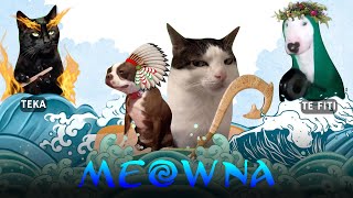 MOANA MEME CAT VERSION memes cat moana [upl. by Anemaj]