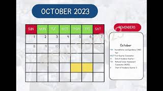 School Calendar 2023 2024 DepEd1 [upl. by Eniffit689]