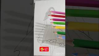 Easy penting artwork 🥰❤️👍shortstrending artdrawing viralvideospriyanka art official [upl. by Ainaznat684]