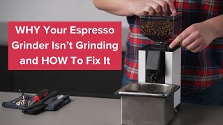 How to UNCLOG and CLEAN Your Eureka Mignon Espresso Grinder Troubleshooting An Espresso Grinder [upl. by Higginson]