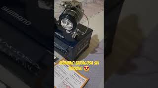 Shimano Saragosa SW 6000HG fishing shimano fishing [upl. by Goldie]