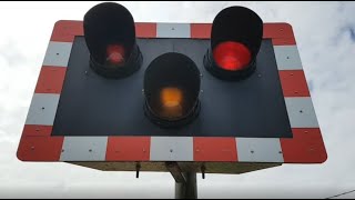 Malfunction at LyddonSea Taylor Road Level Crossing Kent [upl. by Sevy]