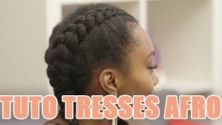 DIY Tresses afro sur cheveux crépus [upl. by Deane]