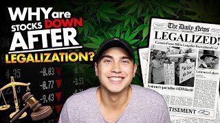 Marijuana Stocks DOWN AFTER LEGALIZATION [upl. by Stace]