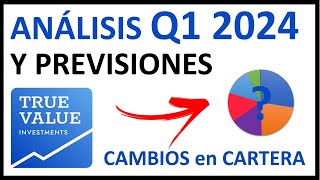 🟢 True Value REPASO 2023 y ACTUALIZACIÓN Q1 2024  CAMBIOS en Carteras 2024 [upl. by Ut]