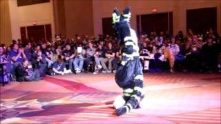 MFF Fursuit Dance Competition 2012 Tayerr [upl. by Yellas999]