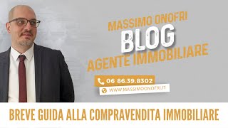 22 VampACONDIZIONE SOSPENSIVA E CLAUSOLA RISOLUTIVA ESPRESSAbreve guida sulla compravendita immobi [upl. by Metzger684]