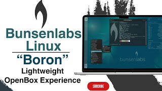 Bunsenlabs Linux “Boron” Lightweight Openbox Experience [upl. by Atteuqram]