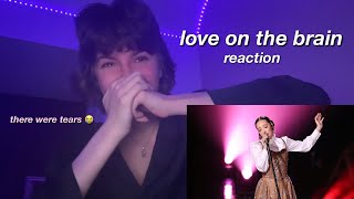 CRY WITH ME 🤧 love on the brain  faouzia reaction SINGER episode 7 [upl. by Patrizia]