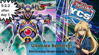 YCS Bologna 2024 522 after day 1 Ultimate Beeforce BattlewaspBeetrooperRaika [upl. by Peggi25]