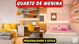 Decoração de Quarto de Menina Adolescente  Quarto Decorado Feminino Simples [upl. by Ettegroeg611]