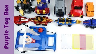 Horizontal Bar Battle Hello Carbot Tobot Transformer And Dinosaur Robot Toys [upl. by Llednahc]