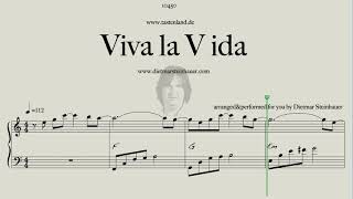 Viva la Vida  Easy Piano Version [upl. by Ena]