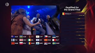 Belgium is in the final of Eurovision Song Contest 2022 with Jérémie Makiese NLFR commentary [upl. by Nezah33]