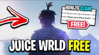 How To Get JUICE WRLD SKIN For FREE Fortnite Remix [upl. by Pampuch]