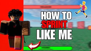 HOW TO RUN FASTER IN ROBLOX TRACK  Track amp Field Infinite [upl. by Prevot]