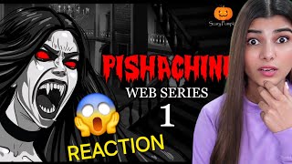 Pishachini Part 1 Reaction  Horror web Series  Hindi Horror Stories  Scary Pumpkin [upl. by Terri]