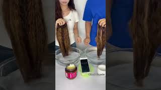 Ecolchi shea butter hair mask and oil ecolchi haircare collagenmask hairmask [upl. by Akeihsal9]