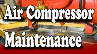 Air Compressor Maintenance  A few tips to keep your small air compressor in top shape [upl. by Nnylimaj35]