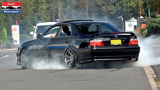 Toyota Chaser Compilation 2022  Pure Sound Powerslides amp Burnouts [upl. by Dlarrej]