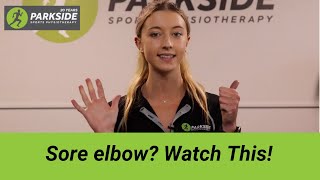 How Physio can help your quotTennisquot Elbow [upl. by Geier]