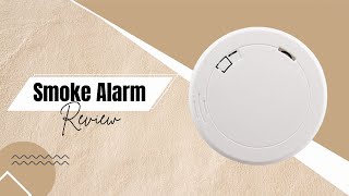 First Alert Photoelectric Smoke Alarm  Review [upl. by Dido]