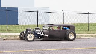 Veltboy314  St Louis Rat Rods amp Crazy Burnouts Steelfest 2015 [upl. by Oriane]