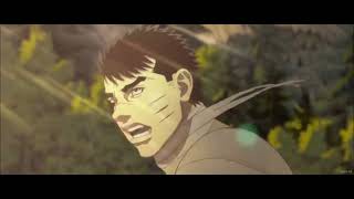 Guts run through the forest  Berserk The Golden Age Arc  Memorial Edition EP 13 [upl. by Irpak913]