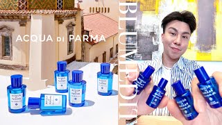 Acqua di Parma  Blu Mediterraneo 地中海系列5款香水分享 [upl. by Komsa]