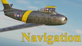 DCS F86 Navigation [upl. by Xirdnek]