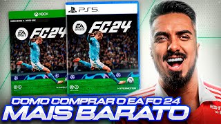 COMO COMPRAR O EA SPORTS FC 24 MUITO MAIS BARATO ðŸ”¥ COMPRE O JOGO PELA METADE DO PREÃ‡O [upl. by Ynnaej]