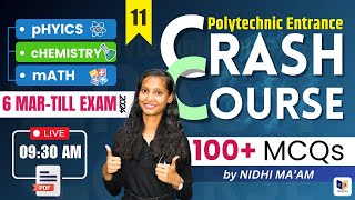 Crash Course Set11  Poilytechnic Entrance Live Class  JEECUP Crash Course 2024  racevaacademy [upl. by Troyes877]