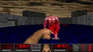 Doom Machete 2022 MAP02 quotKnuckle Sandwichquot UV Fast Speedrun 214 [upl. by Eniahs]