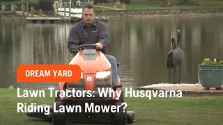 Lawn Tractors Why Husqvarna Riding Lawn Mower [upl. by Atinaej]