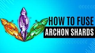 Warframe  How To Fuse Archon Shards Helminth Coalescent Guide [upl. by Solis]