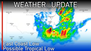 Queensland is Forecast to Receive Heavy Rainfall This Week as a Tropical Low Develops Up North [upl. by Church265]