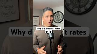 Why did interest rates go up 🤨 realestate wealth money stocks mortgage investment investing [upl. by Ordnassela]