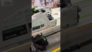 Festool track saw guide for perfect waste side cuts [upl. by Catie]