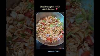 Wai Wai Chatpate Full recipe in comments ❣️ waiwai chatpate chaat myrecipe shorts [upl. by Brew]