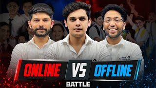 Online vs Offline Battle 🔥  Class 9th and 10th  Next Toppers [upl. by Yniatirb189]