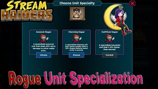 Rogue Specialization Recommendation  What to Choose which is best  Stream Raiders [upl. by Frederique]