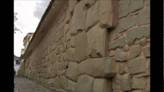 Inca Cusco The Incredible Stone Inca Roca Wall [upl. by Wenz]