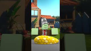 🧟 sushimonsters vs Plants 🌻 RobloxAnimation shorts short memes roblox asmr [upl. by Elesig]