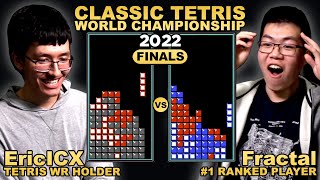 Tetris IMMORTALS  Tetris World Championship FINAL  Live WR SMASHED  EricICX vs Fractal CTWC 2022 [upl. by Liag]