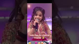 Raja kaiya vacha aksharalakshmi s cute singing performance rihanna vijay television supersinger [upl. by Krysta]