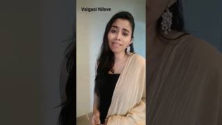 Vaigasi Nilave Cover  Unnaale Unnaale  Harris Jayaraj  Madhushree  Punitha [upl. by Lerej665]