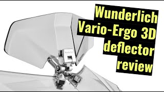 Wunderlich VarioErgo 3D screen deflector review [upl. by Kristofer]