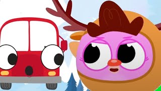 Chiffres et Véhicules 🚗  Spécial Noel et Nouvel An 🎅  Apprendre à Compter de 1 à 4 en Anglais [upl. by Alrick]